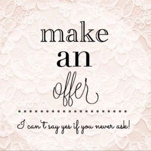 Everything can be bargained